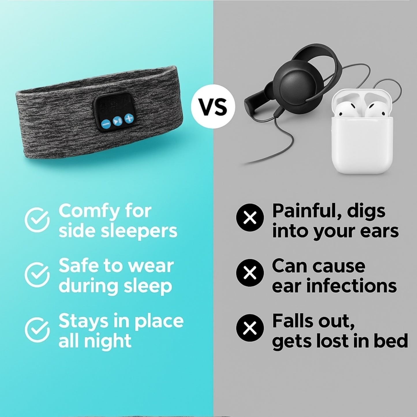 Nour Bluetooth Sleep Headphones